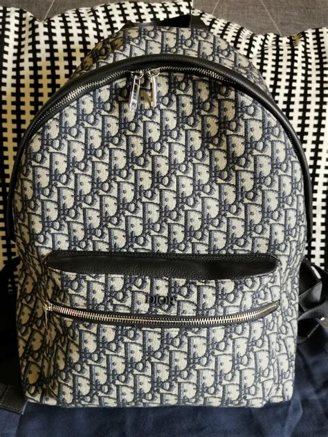 dior backpack used